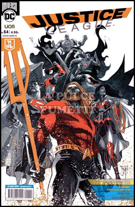 JUSTICE LEAGUE #   112 - JUSTICE LEAGUE 54